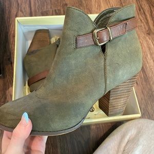 Restricted Green Boots